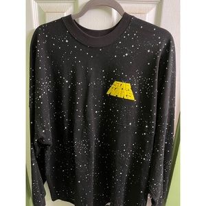 Black Star Wars Galaxy Jersey